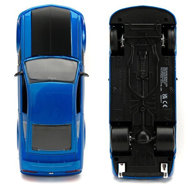 BTM 2006 Ford Mustang GT ミニカー JADA BIGTIME BTM 2006 FORD MUSTANG GT GRAY / GOLD 1:24