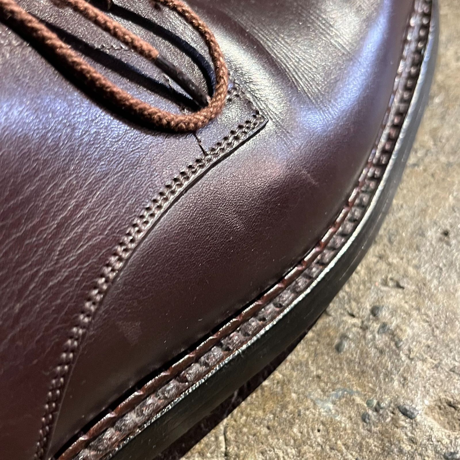 J.M. WESTON 609 プレーントゥレザーシューズ 外羽根 ジェイエム