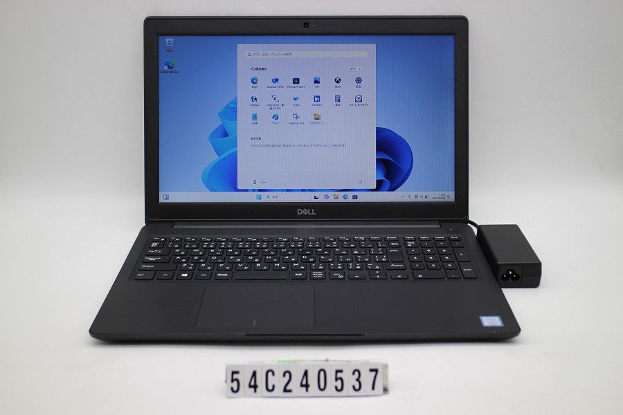 DELL Latitude 3500 Core i3 8145U 2.1GHz/8GB/256GB(SSD)/15.6W/FWXGA(1366x768)/Win11 【54C240537】