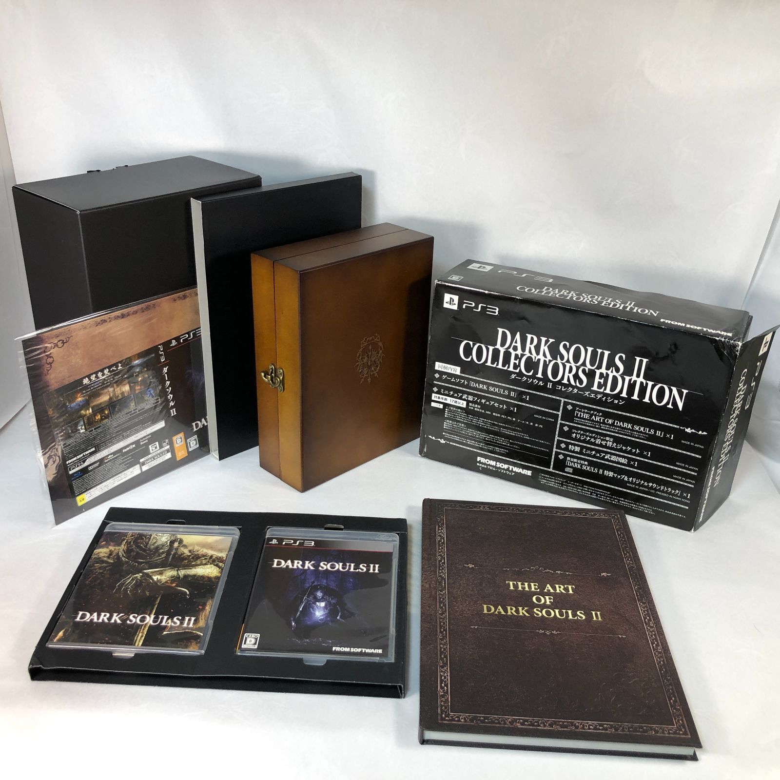 PS3 ダークソウル II 2 コレクターズエディション ゲーム 付属品完備 動作 済み プレステ3 プレイステーション ソニー フロム ソフトウェア