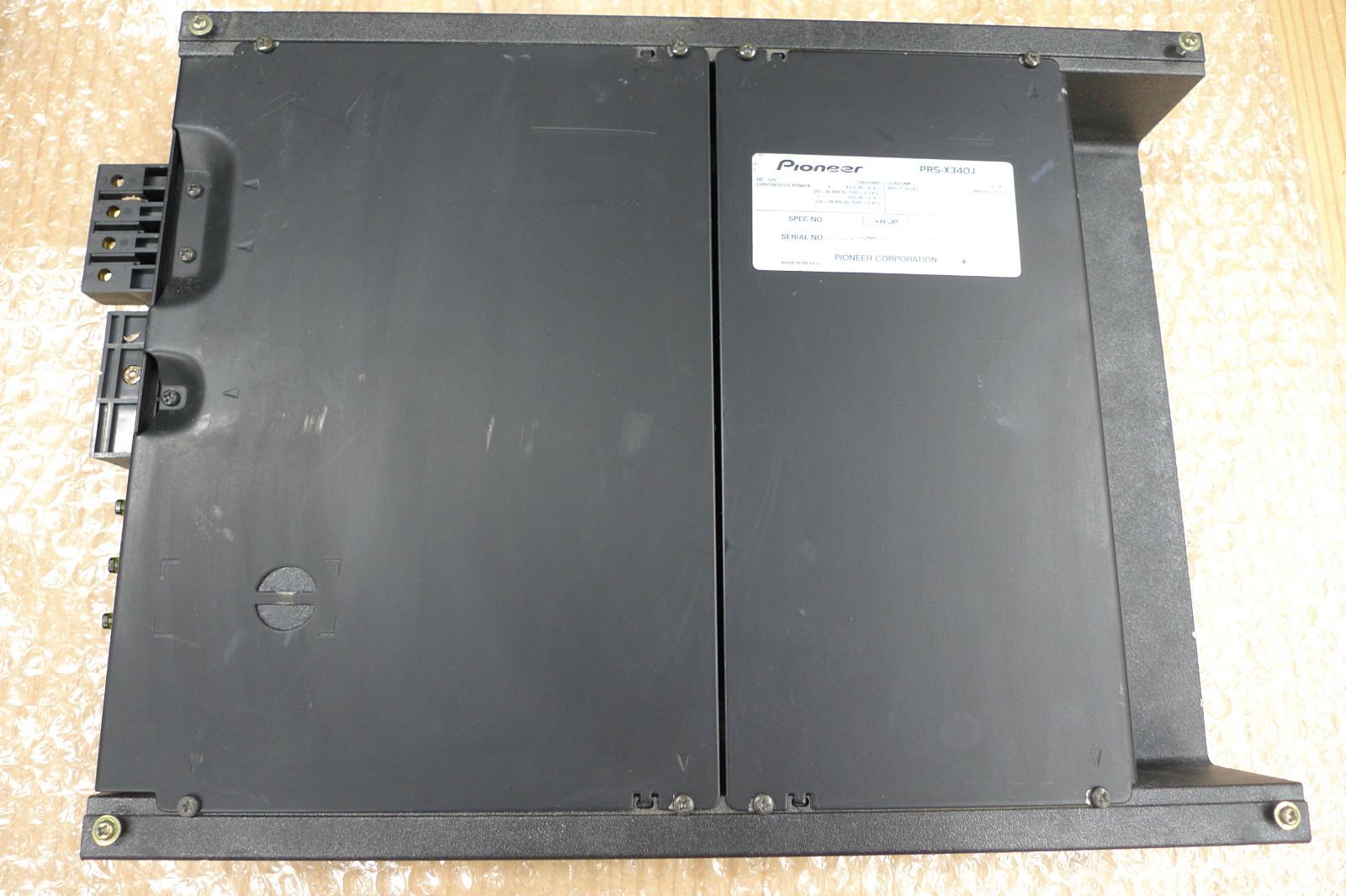 Pioneer PRS-X340J MOS FET 4チャンネル パワーアンプ Pioneer PRS-X340J MOS FET 4チャンネル パワーアンプ PRS-X340J 商品