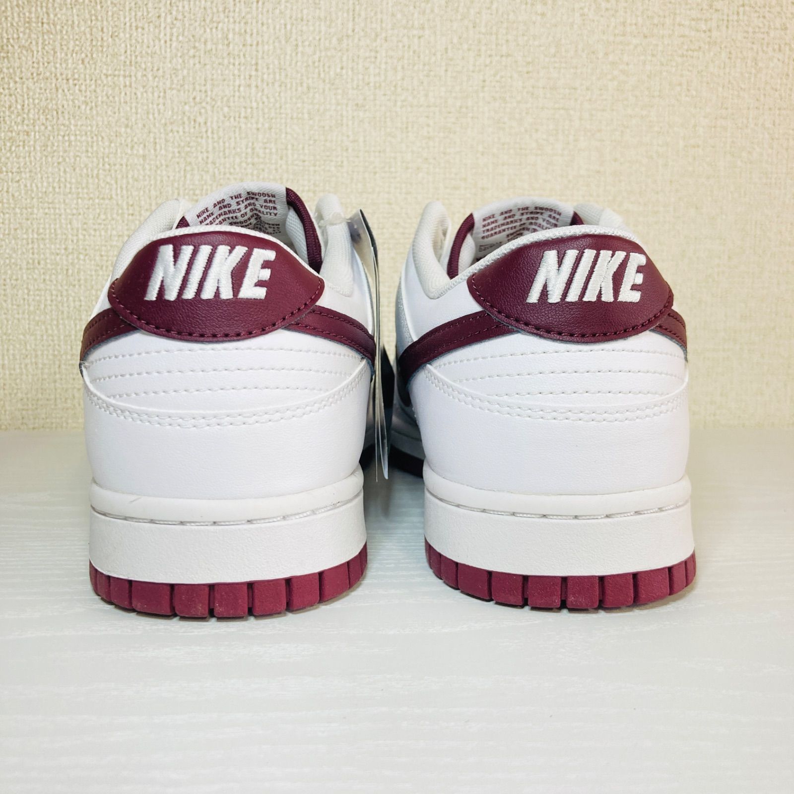 フォロー10%OFF】Nike Dunk Low Retro Night Maroon - メルカリ