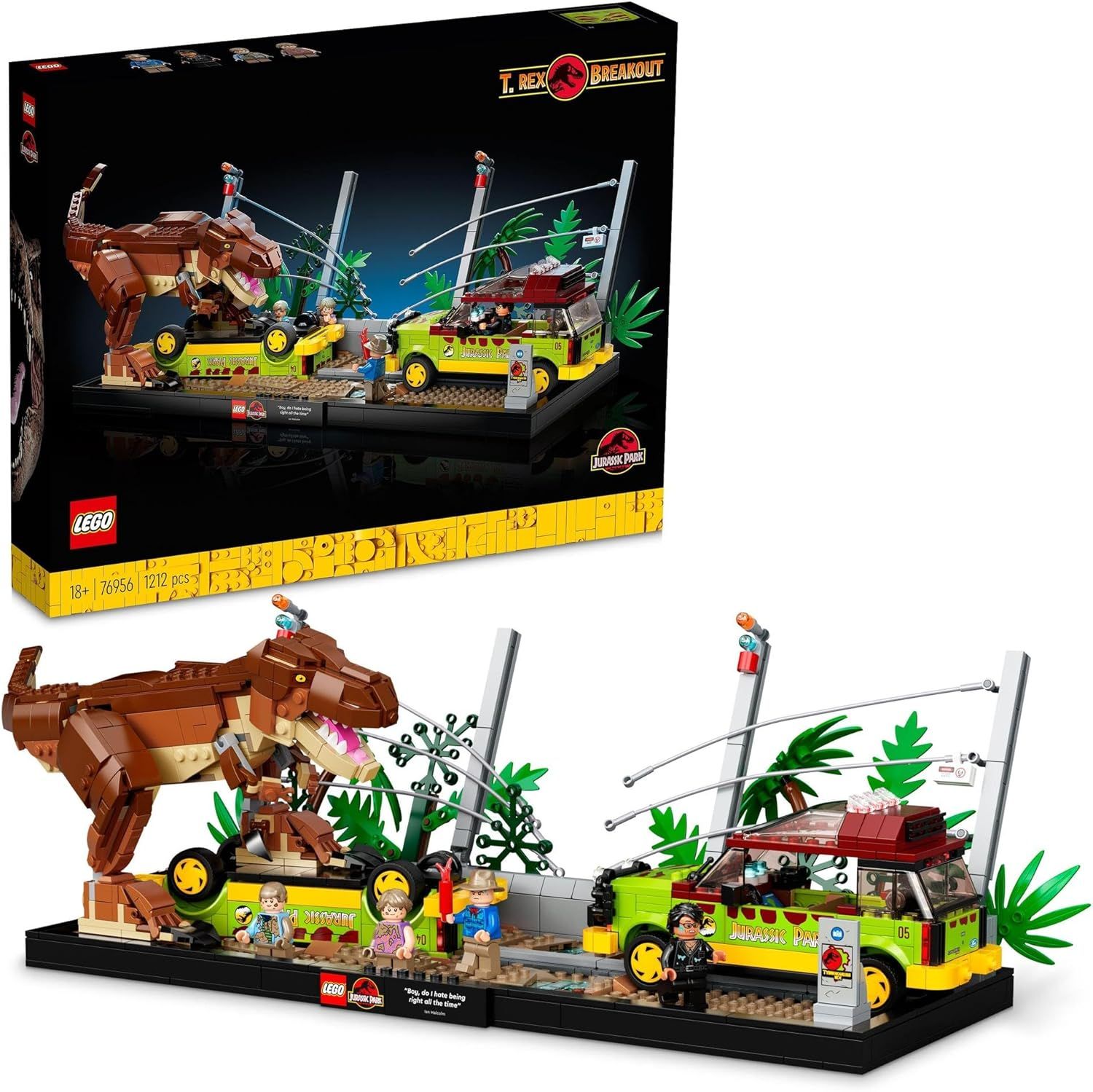 レゴ(LEGO) ジュラシック・ワールド T-レックスが大あばれ 誕生日プレゼント 76956 おもちゃ ブロック プレゼント 恐竜 きょうりゅう 男の子 女の子 大人