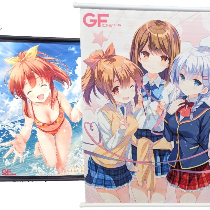 ガールフレンド(仮) 希少 櫻井明音 タペストリー 心実 文緒 明音 2個