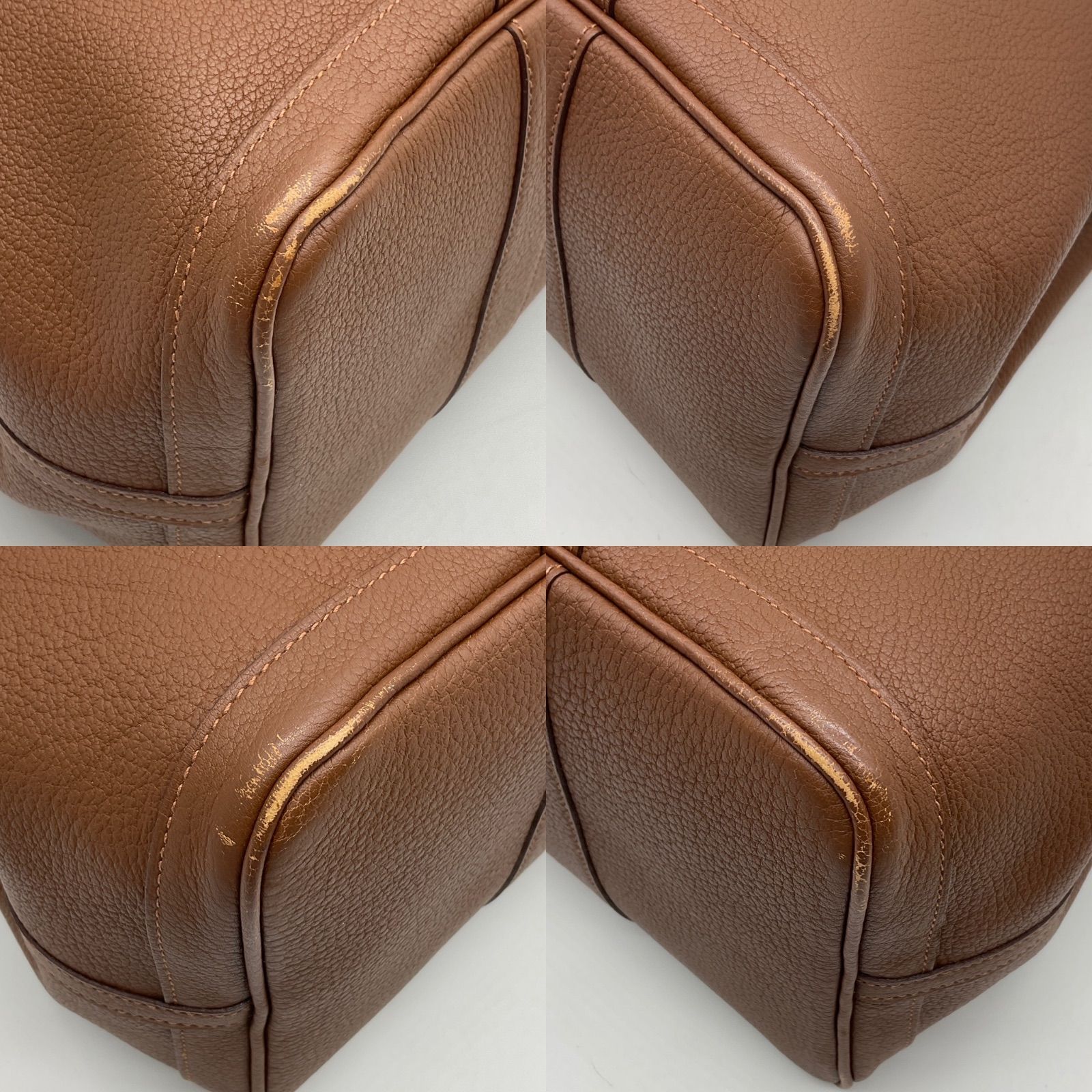 HERMES エルメス ガーデンパーティ PM トートバッグ ネゴンダ ブラウン 
