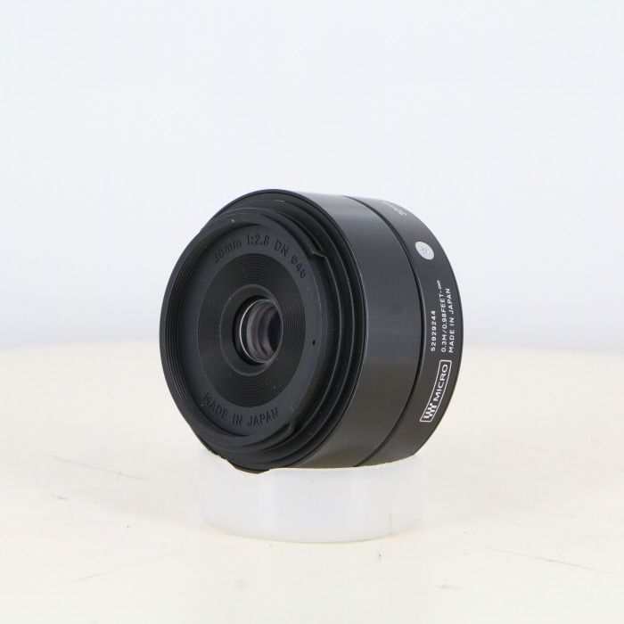 シグマ SIGMA 30|2.8 DN ブラック マイクロフオーサーズ用