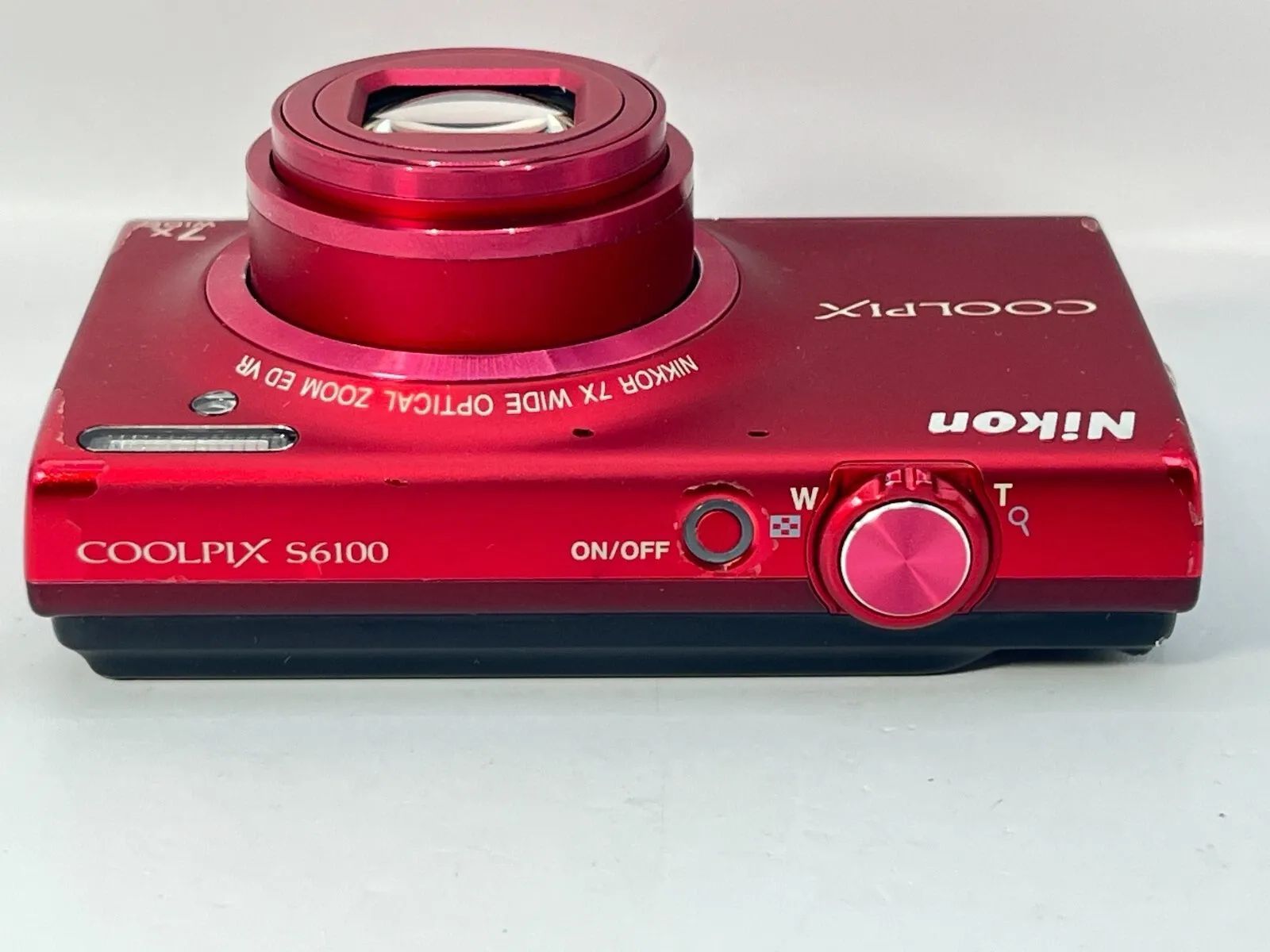 動作品】 Nikon ニコン COOLPIX S510 コンデジ レッド 動作品】 Nikon