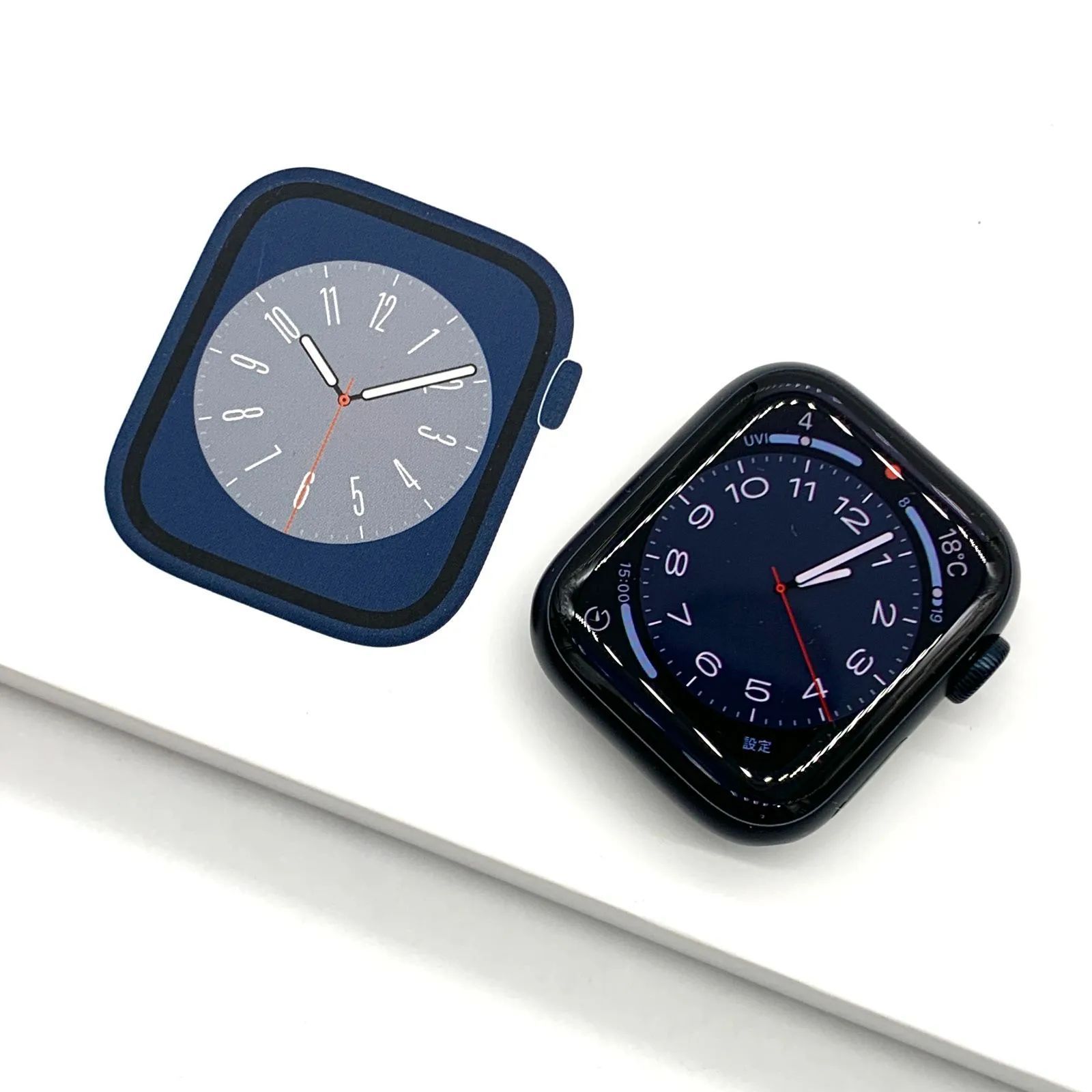 ▽Apple Watch Series8 GPSモデル 41mm ミッドナイトアルミニウム