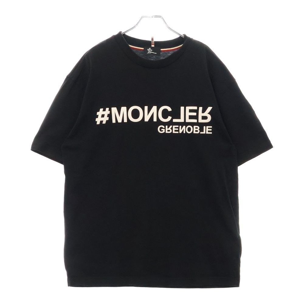 MONCLER (モンクレール) 21AW SS T-SHIRT ラバーロゴ クルーネック  