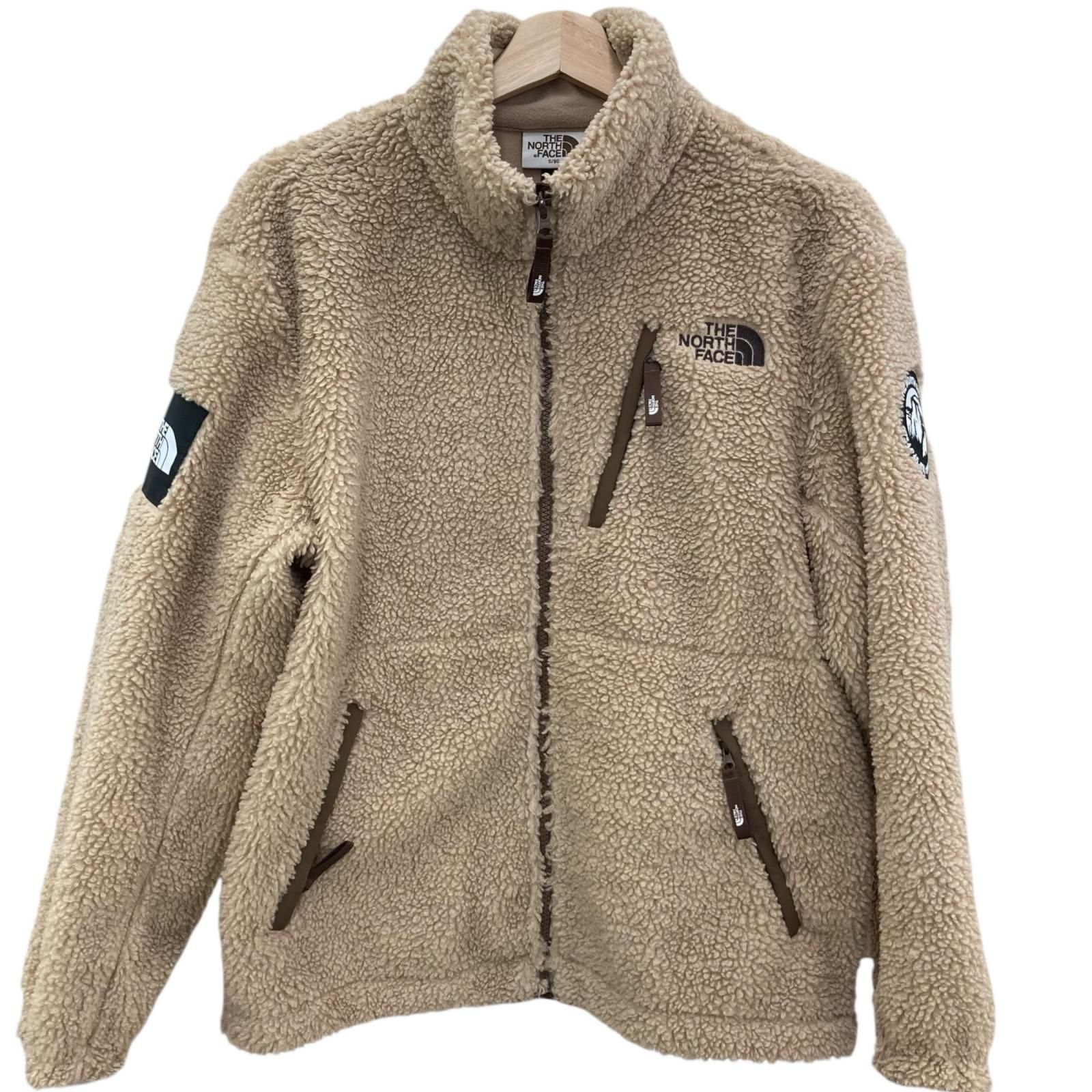 186005 THE NORTH FACE ザ ノースフェイス フリース ボアジャケット NJ4FN50K S ベージュ ポリエステル