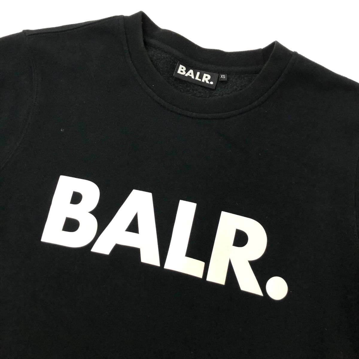 コリアグランドセール BALR. ボーラー ロゴ スウェット サイズ:XS ブラック メンズ トップス