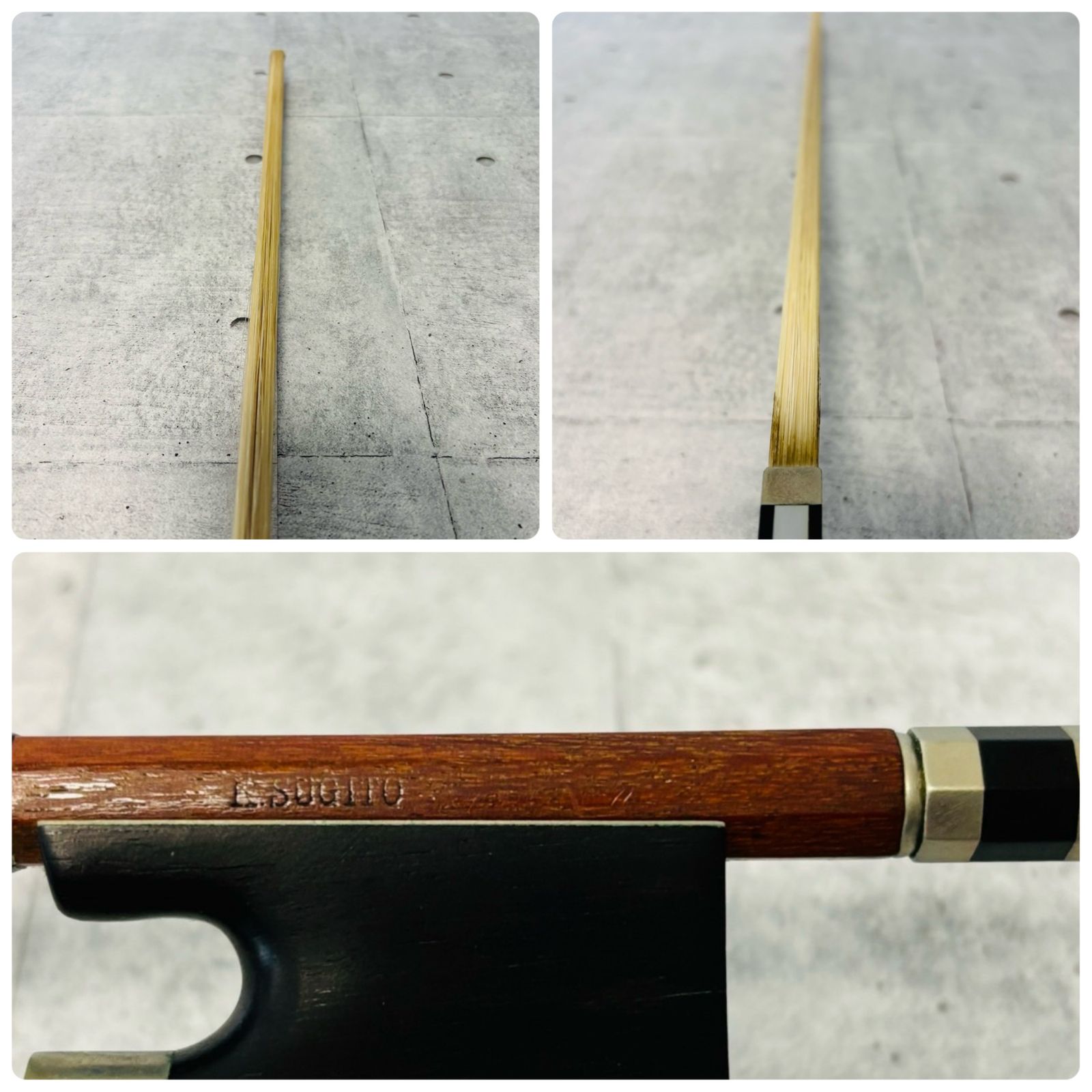 ルーマニア製バイオリン 1/2 分数 Reghin 弓 ケース メンテ済み ルーマニア製バイオリン 1/2 分数 Reghin 弓 ケース メンテ済み