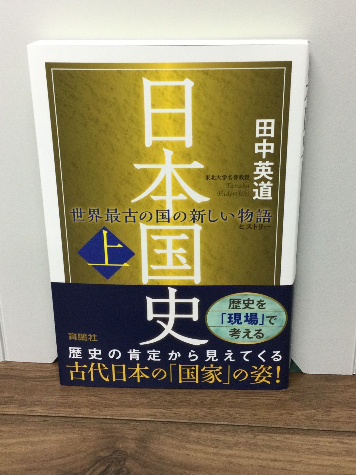 日本国史(上)　田中　英道　著　ブックスモエビウス　メルカリ