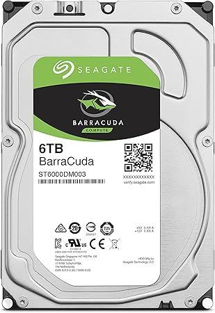 【新品・未使用】HDD SEAGATE Barracuda 6TB