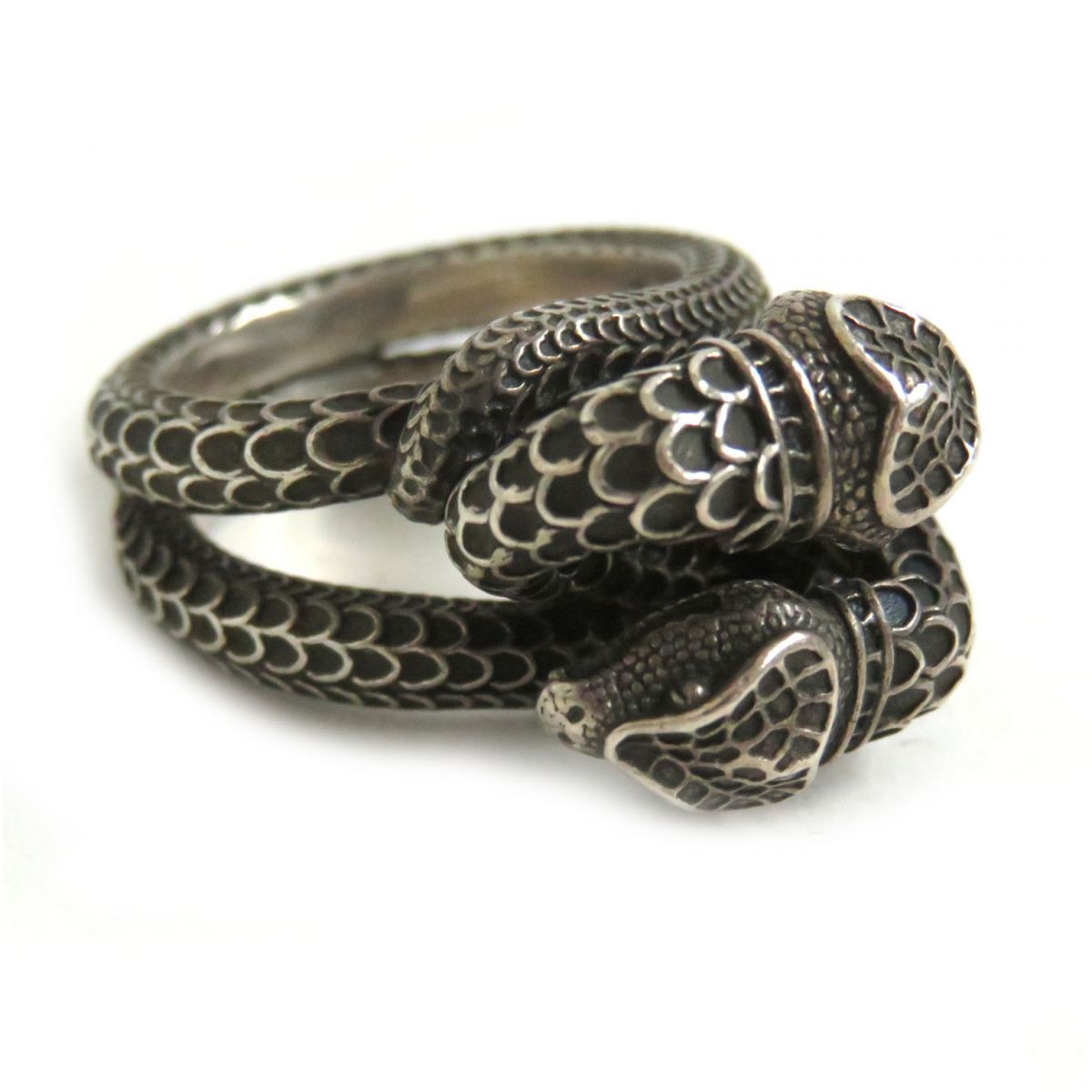 美品□GUCCI グッチガーデン 525177 スネークモチーフ Ag925  