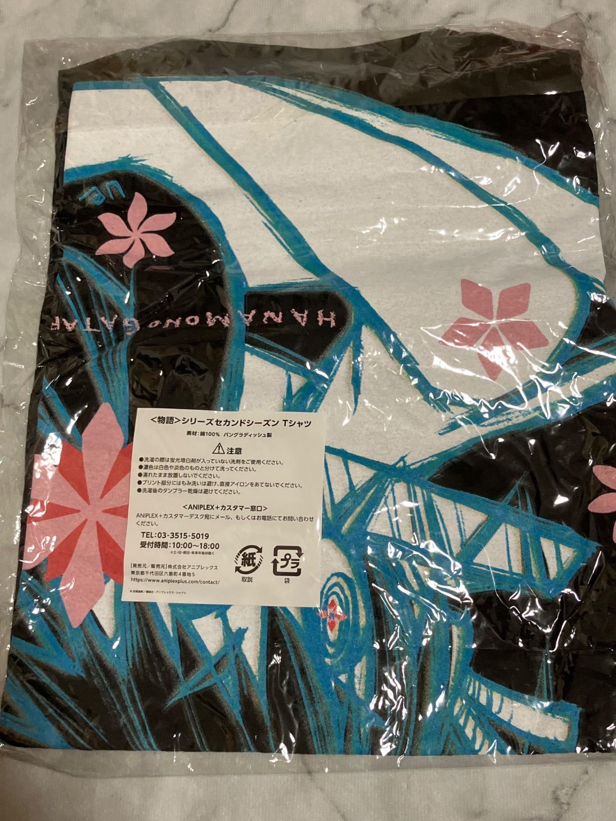 物語シリーズ セカンドシーズン Tシャツ ウエダハジメ描き下ろし T