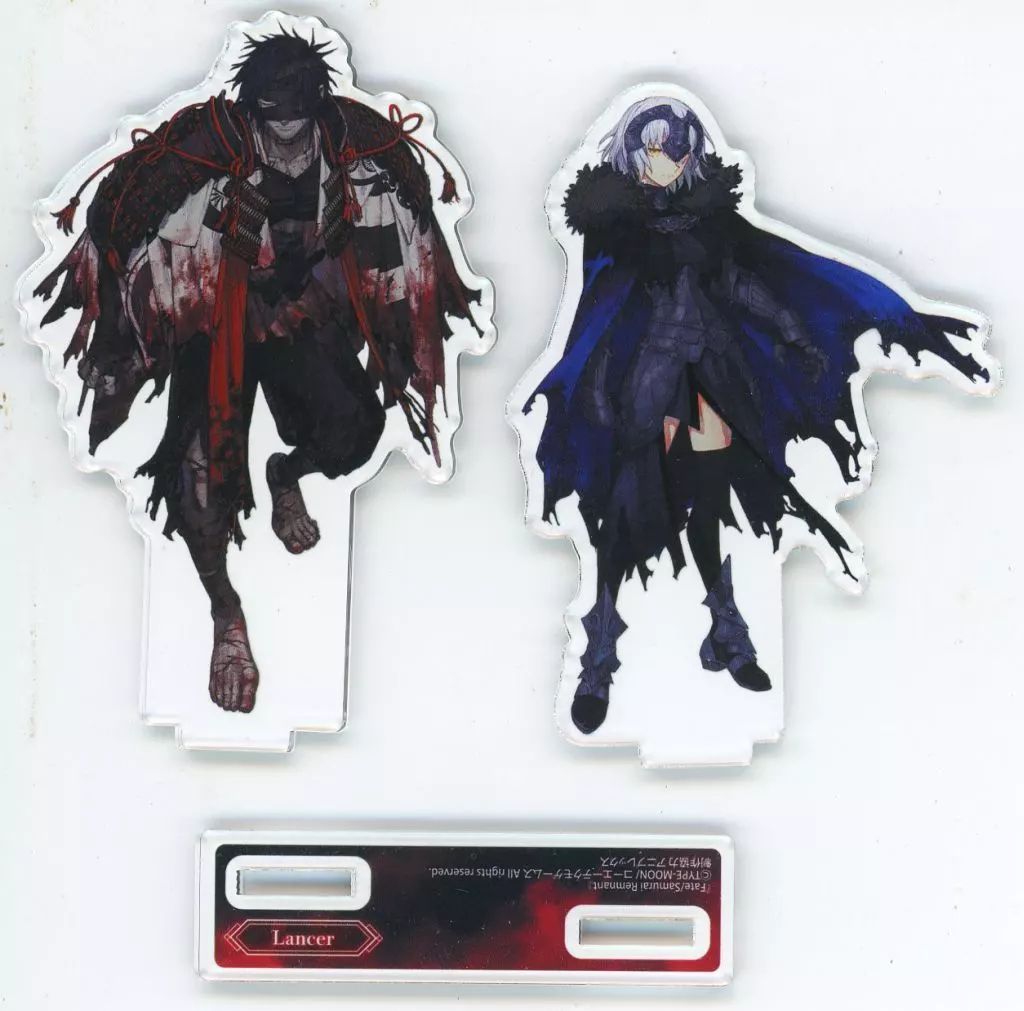 中古】アクリルスタンド・アクリルパネル 地右衛門＆ランサー 「Fate 