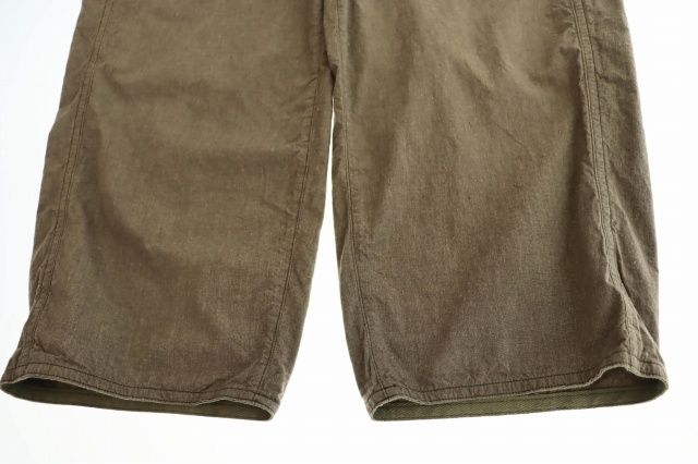 2024AW kaval / カヴァル Arya pants パンツ カヴァル Kaval Arya pants アリヤ パンツ M 茶 ブラウン