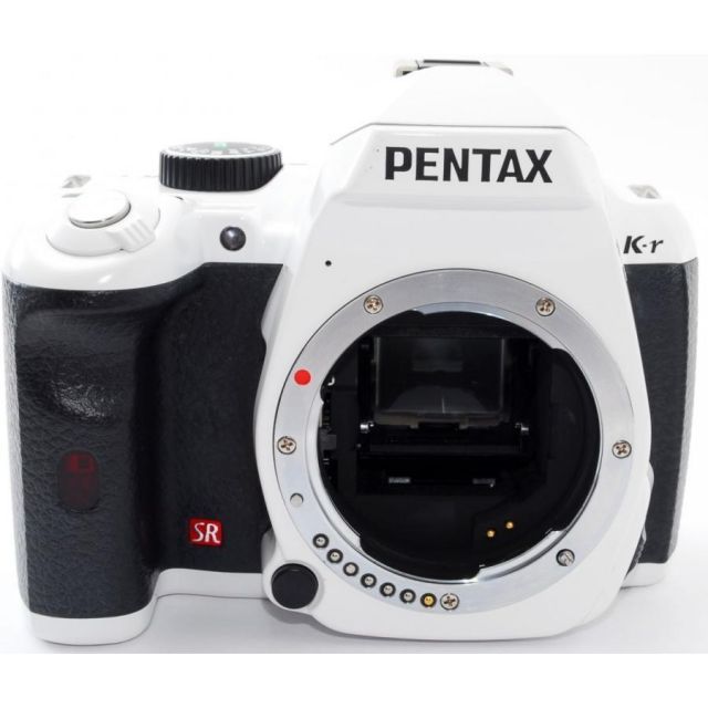 ペンタックス デジタル一眼 PENTAX K-r ホワイト レンズキット 中古 新品SDカード付き 届いてすぐに使える - メルカリ