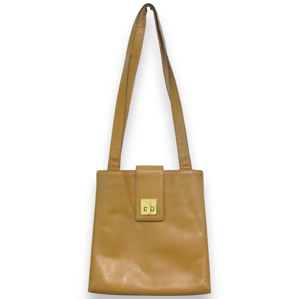 【試着のみ】半額以下！CELINE バックパック レザー ナイロン【未使用】 CELINE】セリーヌ ブラゾン レザー巾着バッグ 中古の通販