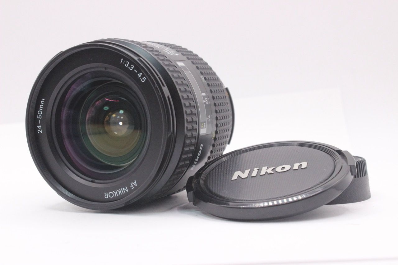 ☆良品☆ニコン NIKON AF NIKKOR 24-50mm F3.3-4.5 《キャップ 付き 