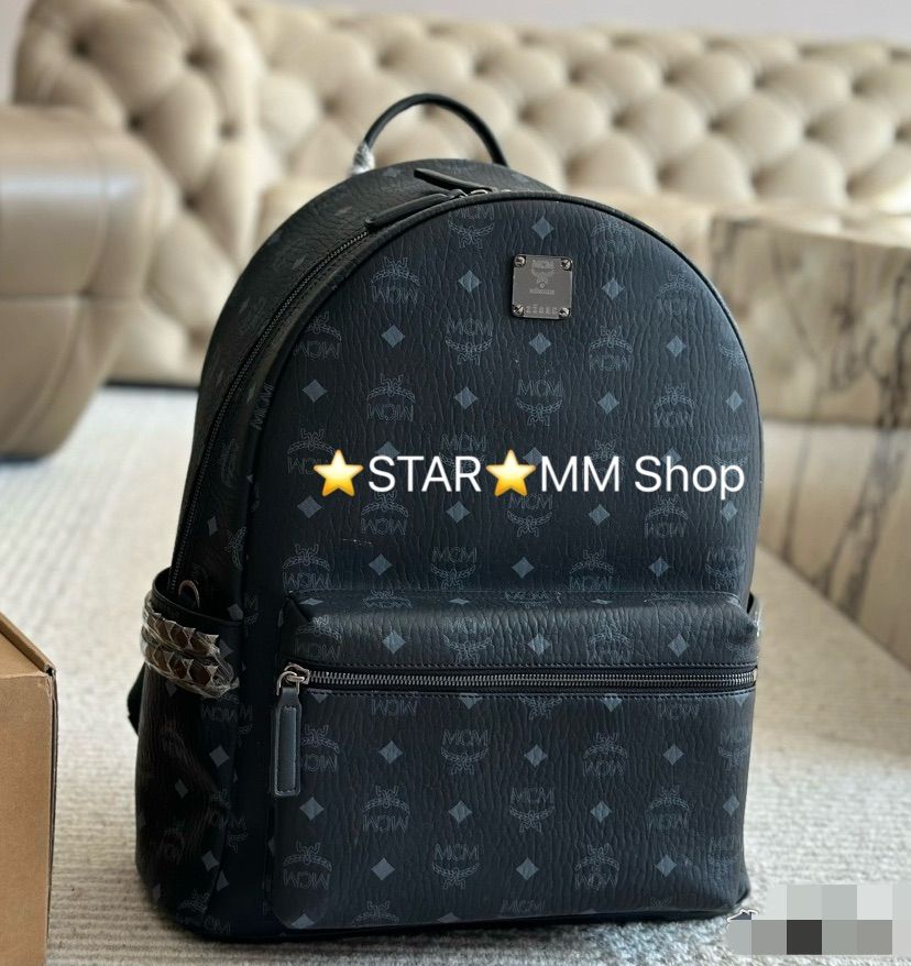 MCM バックパック ブラック
