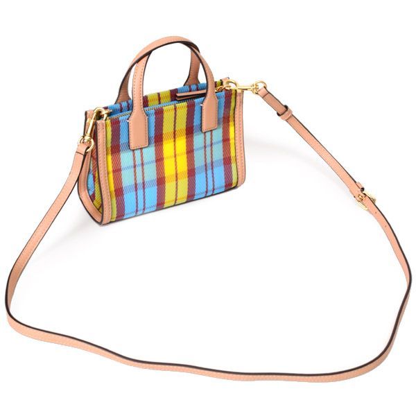 トリーバーチ ナイロン×レザー 2way ミニショルダーバッグ