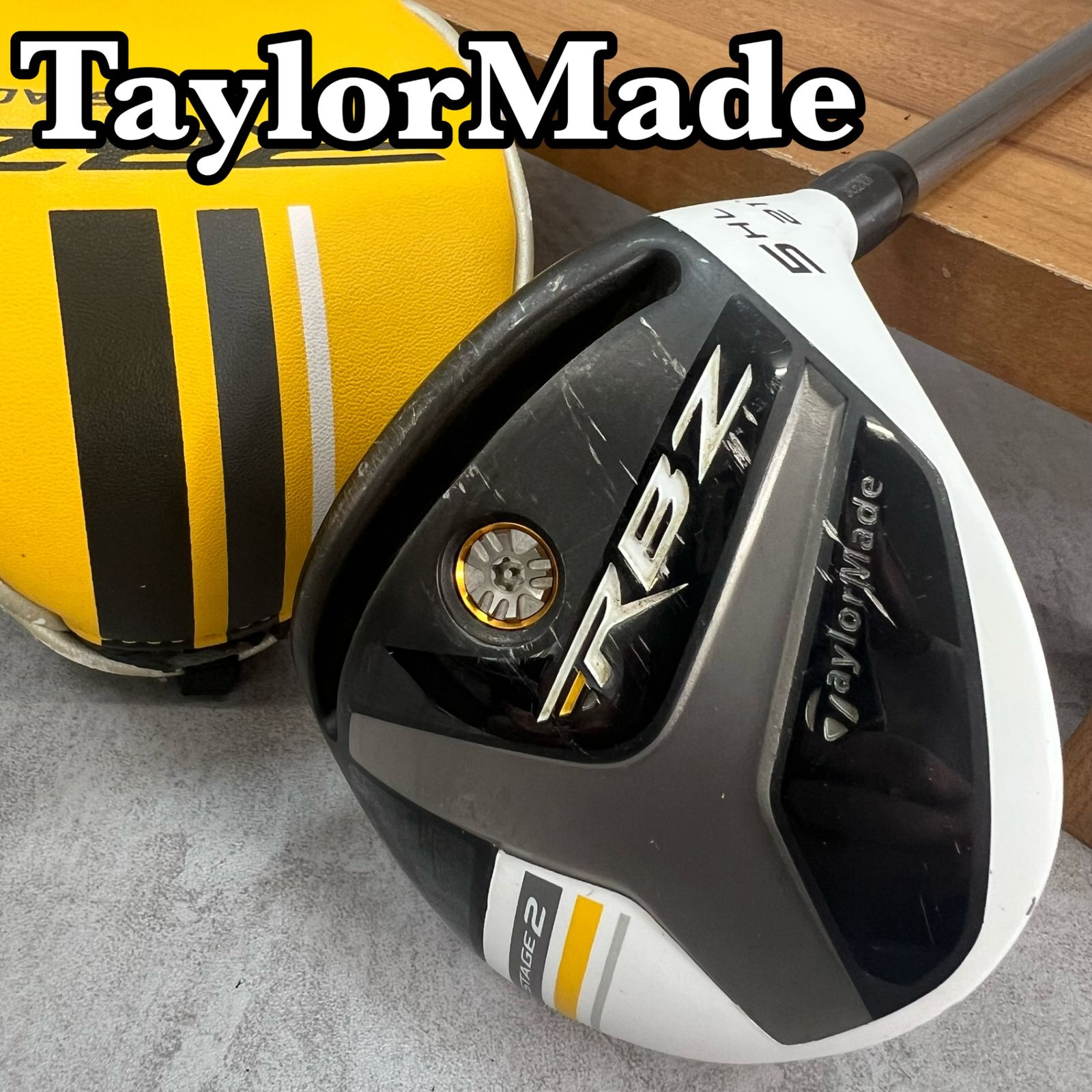 TaylorMade - TaylorMade　テーラーメイド　RBZ　STAGE2　レディースゴルフ5W　カーボン　L　21°　右利き用　フェアウェイウッド　ヘッドカバー TaylorMade テーラーメイド RBZ STAGE2 レディースゴルフ5W
