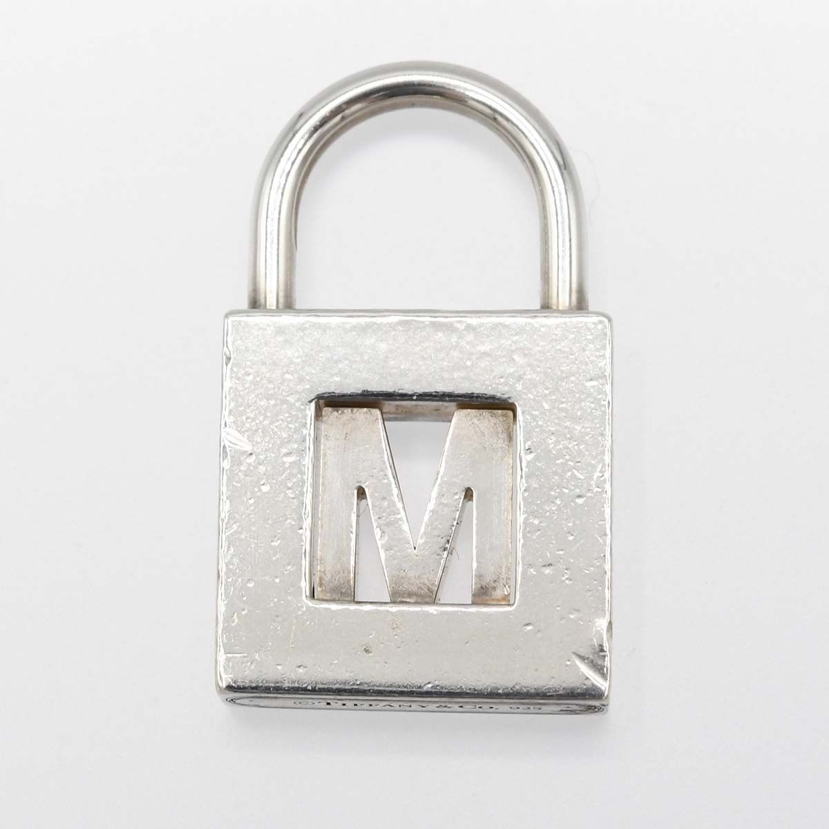 Tiffany & Co.　カデナ　シルバー　イニシャルM　ペンダントチャーム TIFFANY&Co. ティファニー ペンダントトップ カデナ イニシャルM