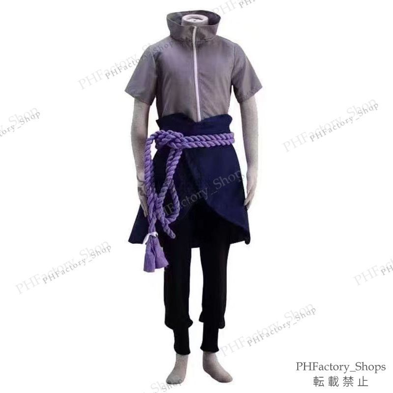 NARUTO疾風伝 サスケ コスプレ衣装 うちはサスケ ” 鷹 ” Ver コスプレ衣装 NARUTO -ナルト- 疾風伝