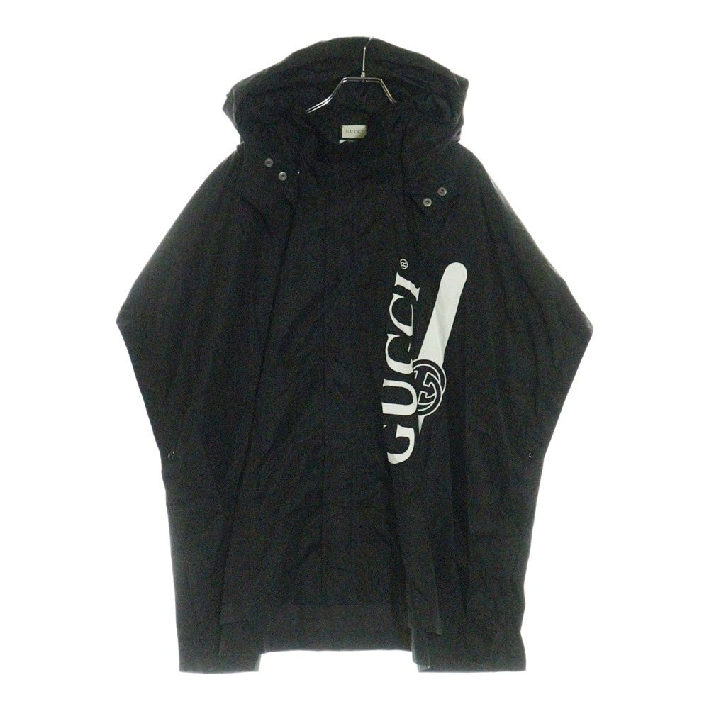Gucci レインコート　ビンテージ GUCCI (グッチ) 21SS ヴィンテージブランドロゴ ナイロン ケープ