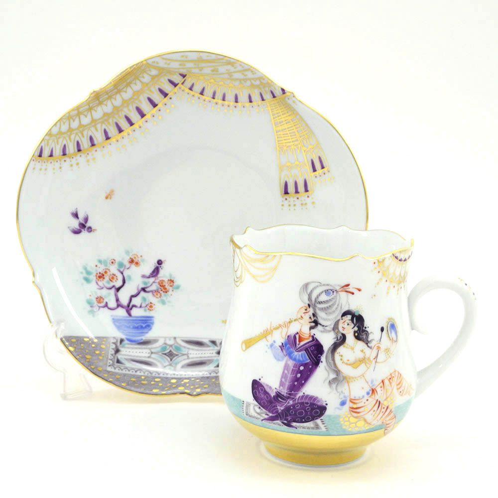 Meissen マイセン アラビアンナイト (681310) No.1～No.6 コーヒー