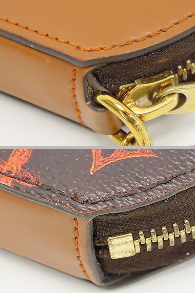 激レア外美品】ルイヴィトン LOUIS VUITTON トランスフォームド モノグラム キャットグラム マイクロ ボワット シャポー コインケース  コインパース 小銭入れ ダークブラウン オレンジ M63886 - メルカリ