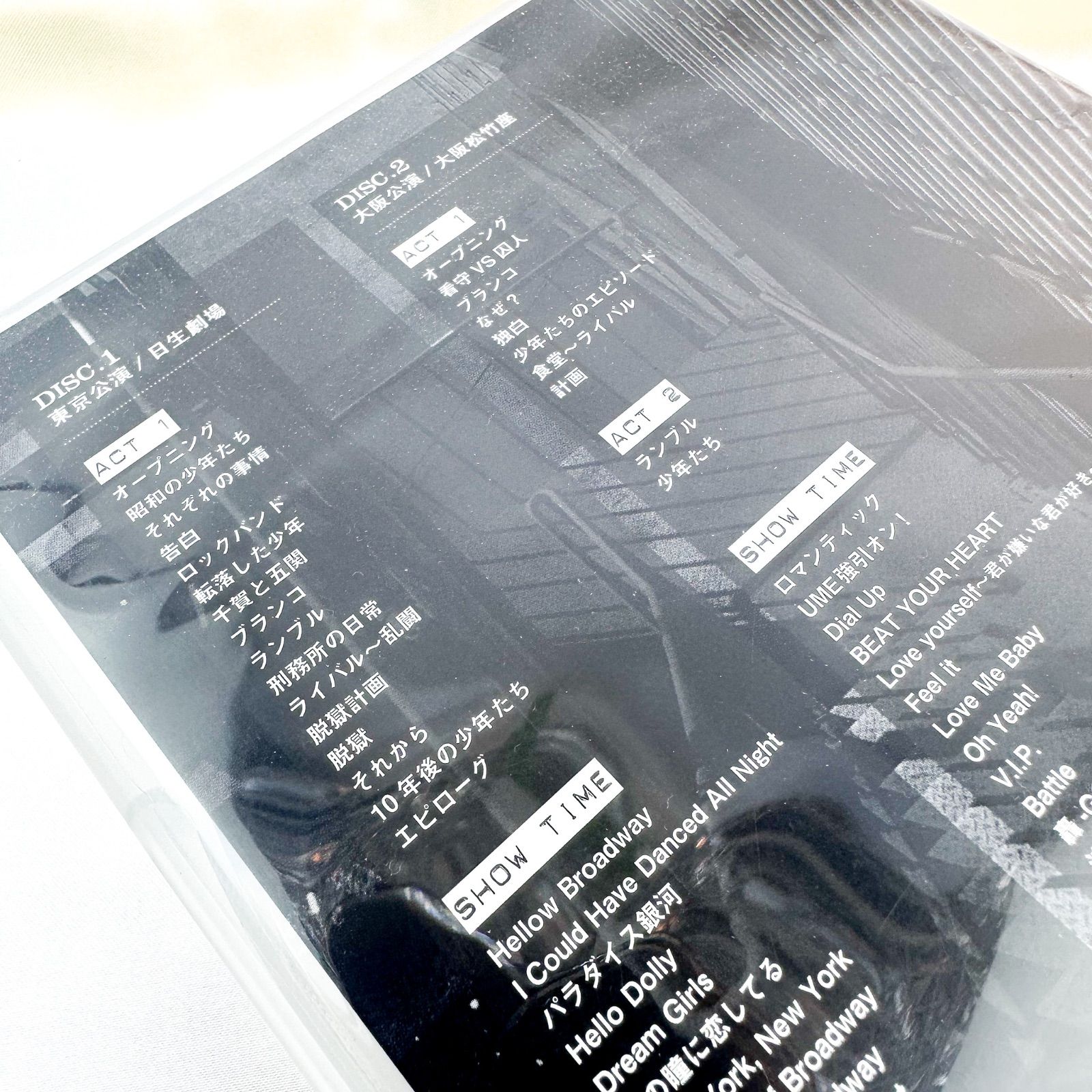 Johnny&#39;s - 少年たち 格子無き牢獄 2枚組 DVD 少年たち 格子無き牢獄〈2枚組〉 関西ジャニーズjr 向井康二
