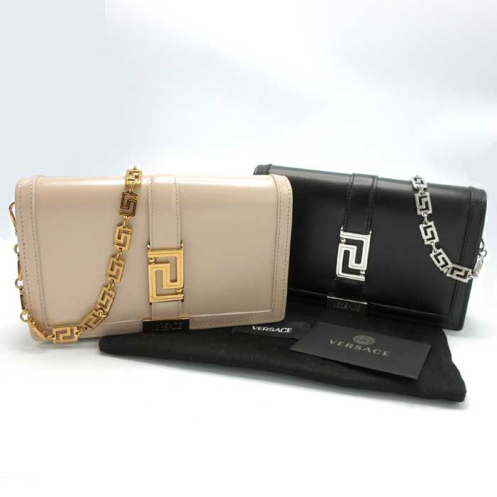 美品♡Versace チェーンウォレット チェーンウォレット VERSACE(ヴェルサーチェ) レディース - 海外