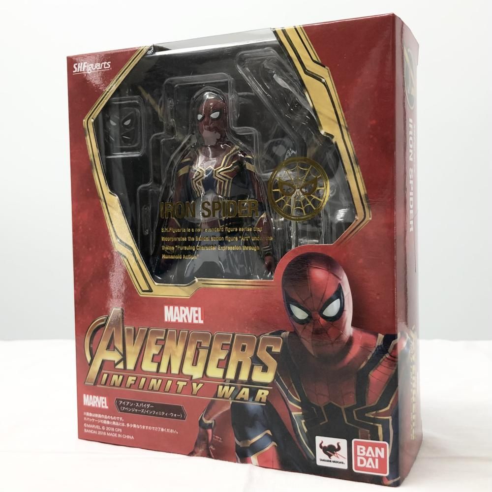 未開封 バンダイ アベンジャーズ|インフィニティ･ウォー S.H.Figuarts アイアン･スパイダー 17