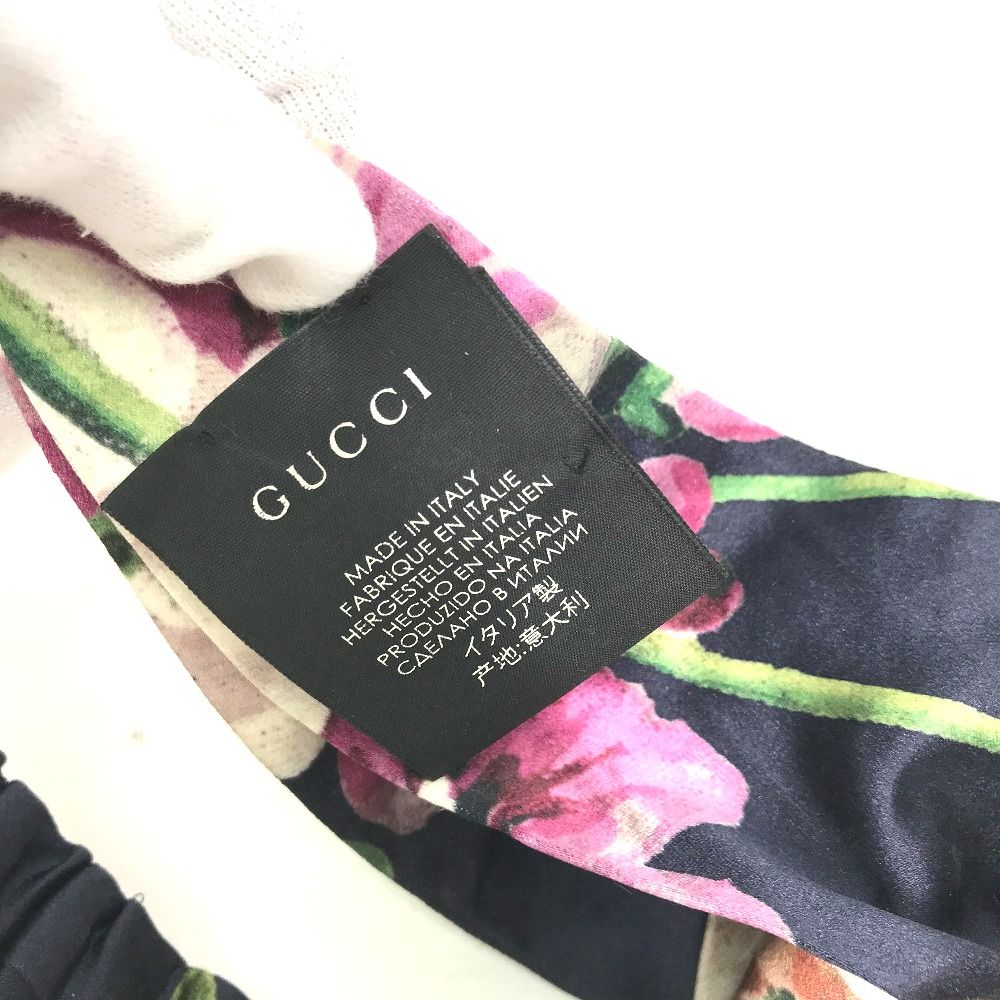 GUCCI グッチ ヘアバンド フローラ 花 フラワー シルク - メルカリ