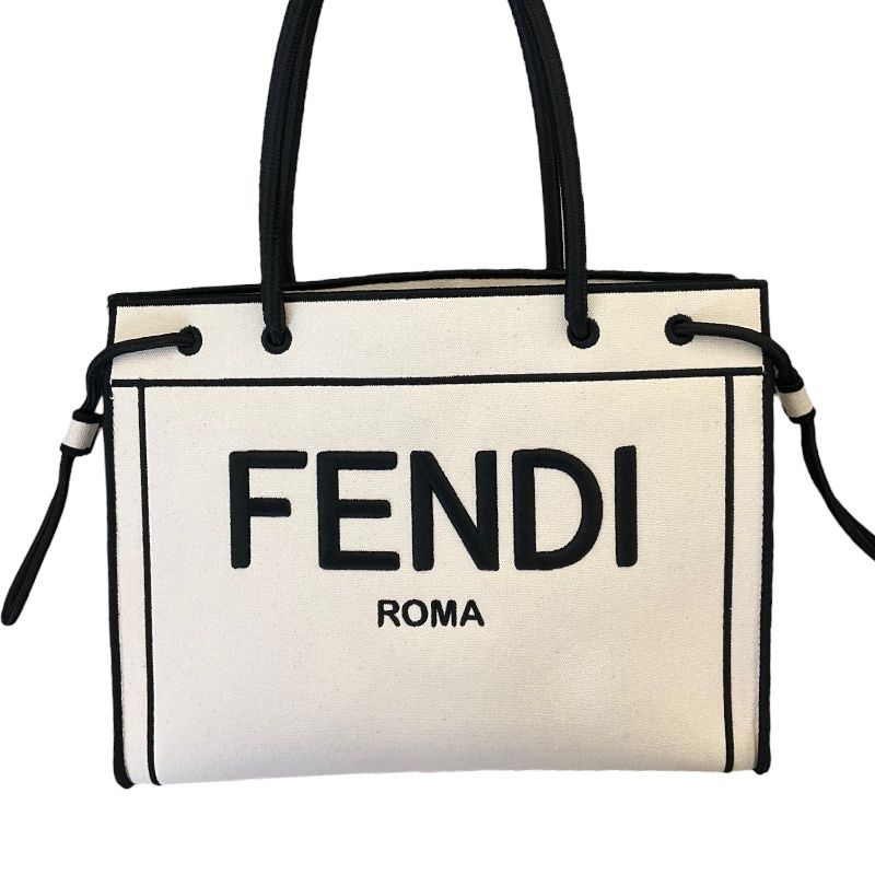 フェンディ FENDI ロゴショッパーミディアムトート 8BH378 ROSA QUARZO