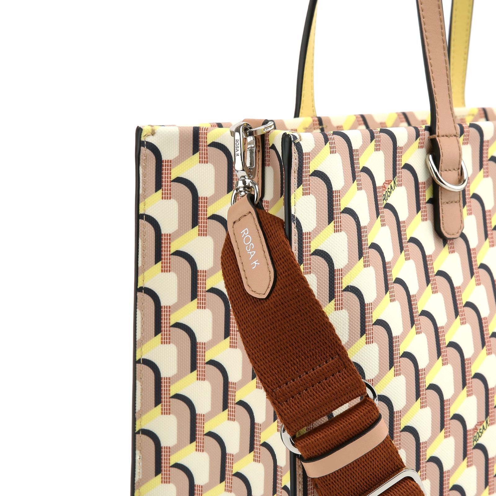 6】ROSA.K CABAS MONOGRAM DAY TOTE BAG BUTTER sizeLL - メルカリ