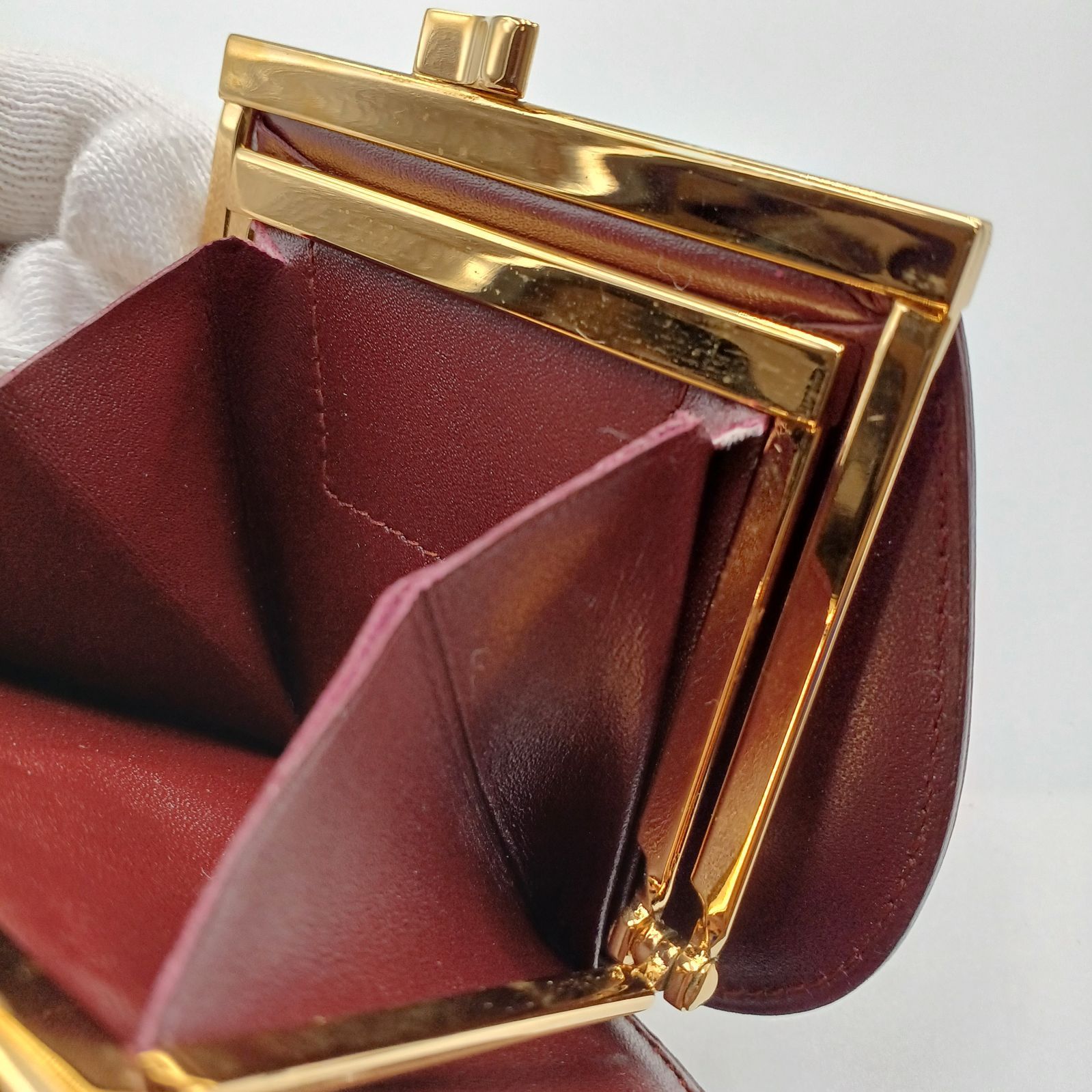 Cartier カルティエ マストライン がま口 コインケース 小銭入れ