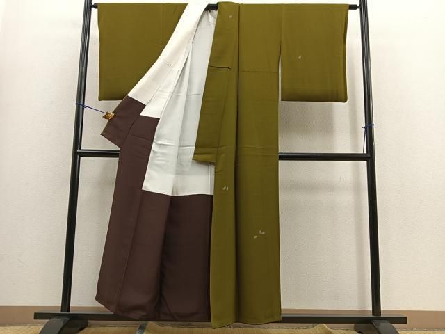 平和屋着物○世界的人形師 辻村寿三郎 ジュサブロー 訪問着 舞花文