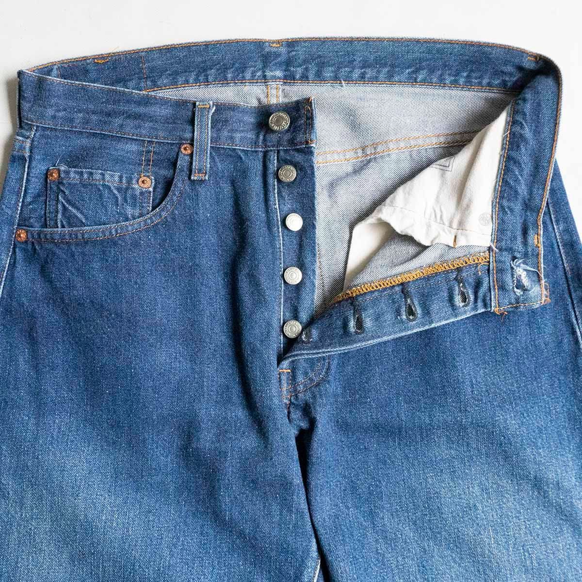 バレンシア製/濃紺】 LEVI'S 【 501 ビッグE デニムパンツ 】32 バレンシア製/濃紺】 LEVI'S 【 501 ビッグE デニムパンツ 】32