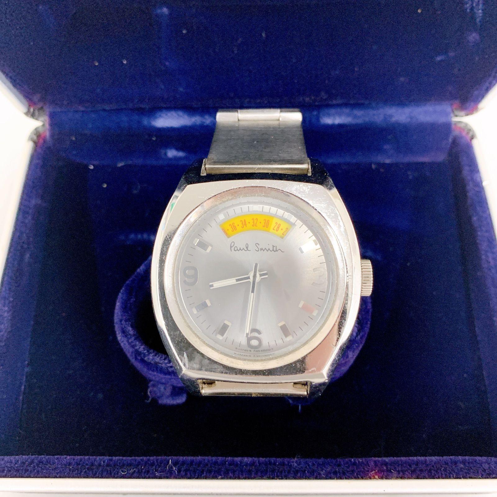 不動】Paul Smith ポール・スミス 腕時計 メンズ F325-H31381