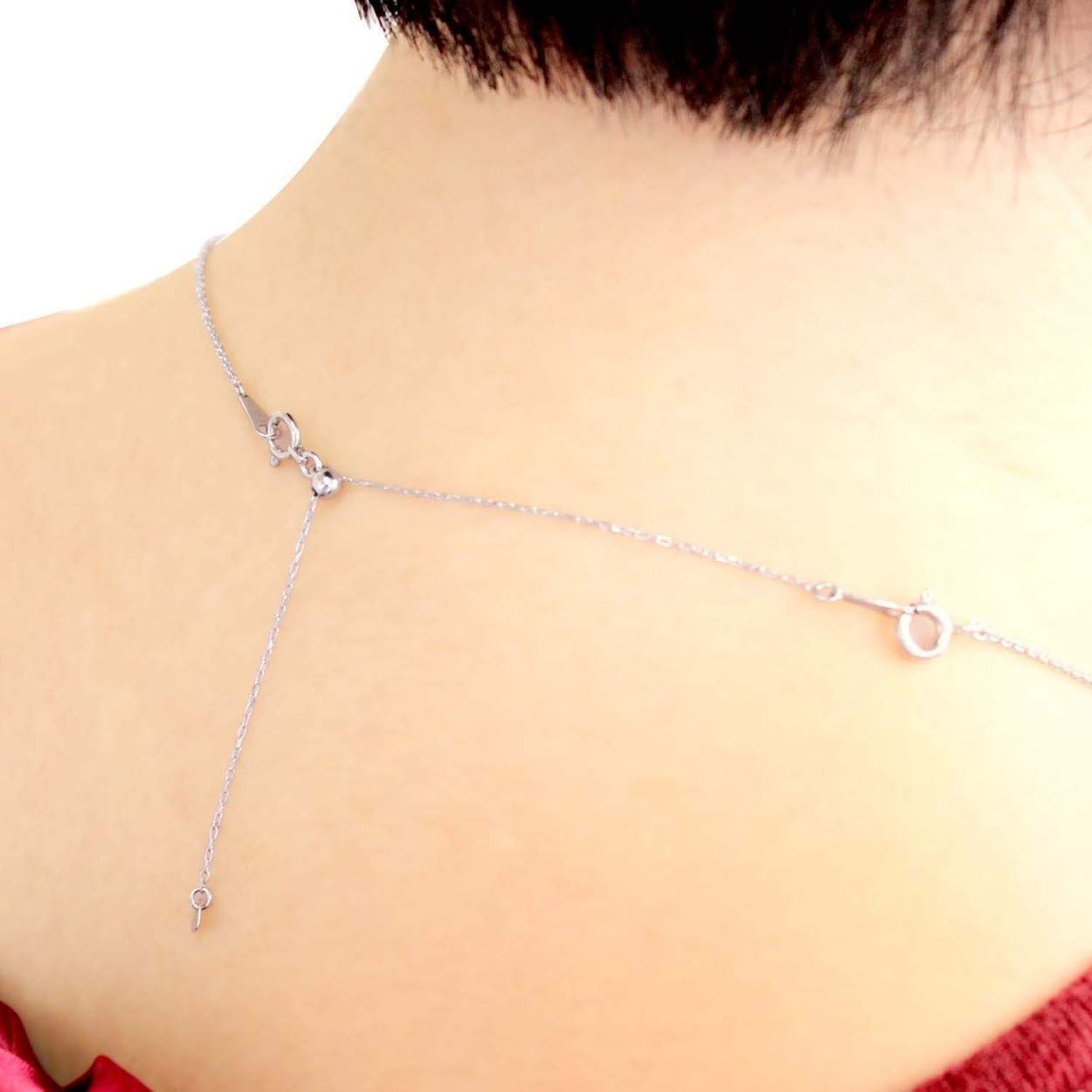 (C060607)Pt850ネックレス アジャスター留具 プラチナ850 特価商品】[シアーズ] 延長 スライド アジャスター 最大10cm