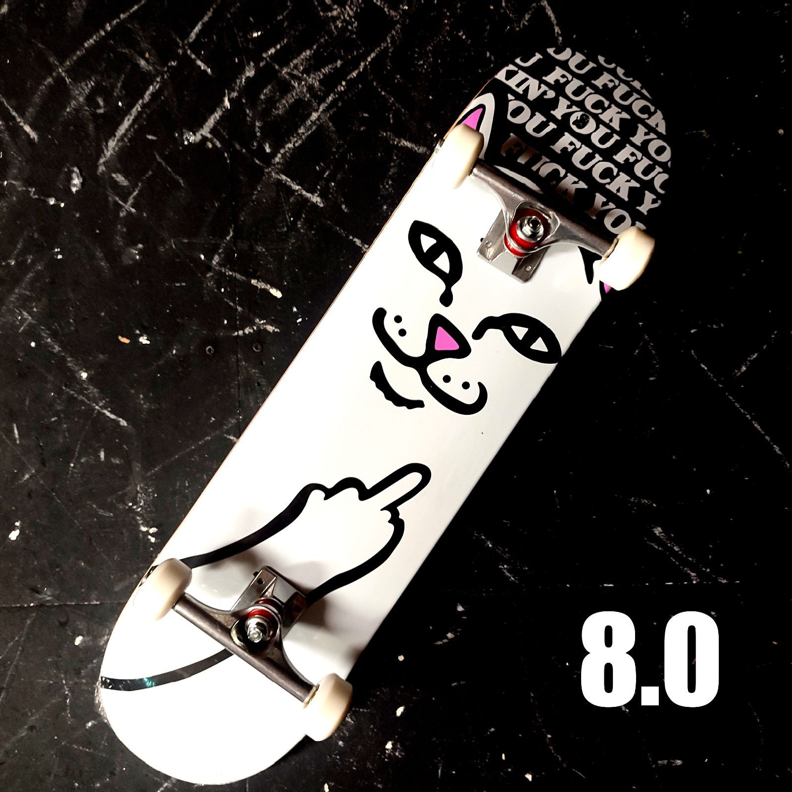 8.0inch RIPNDIP(リップンディップ) コンプリートスケートボード