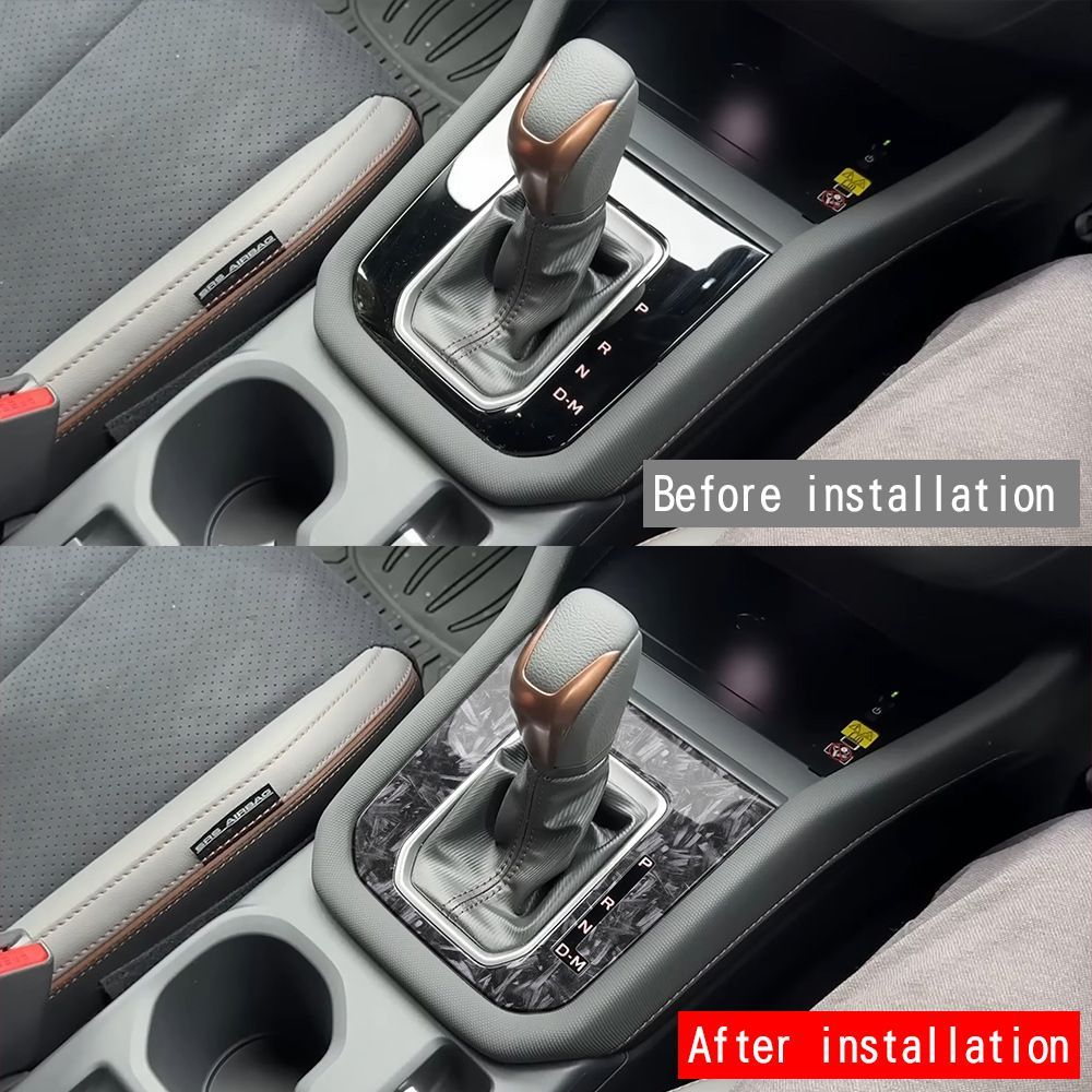 スバル フォレスター 25系 内装 パネル シフトフレームカバー 右ハンドル ドレスアップ柄 ピアノブラック 鍛造柄CYB541今週注目