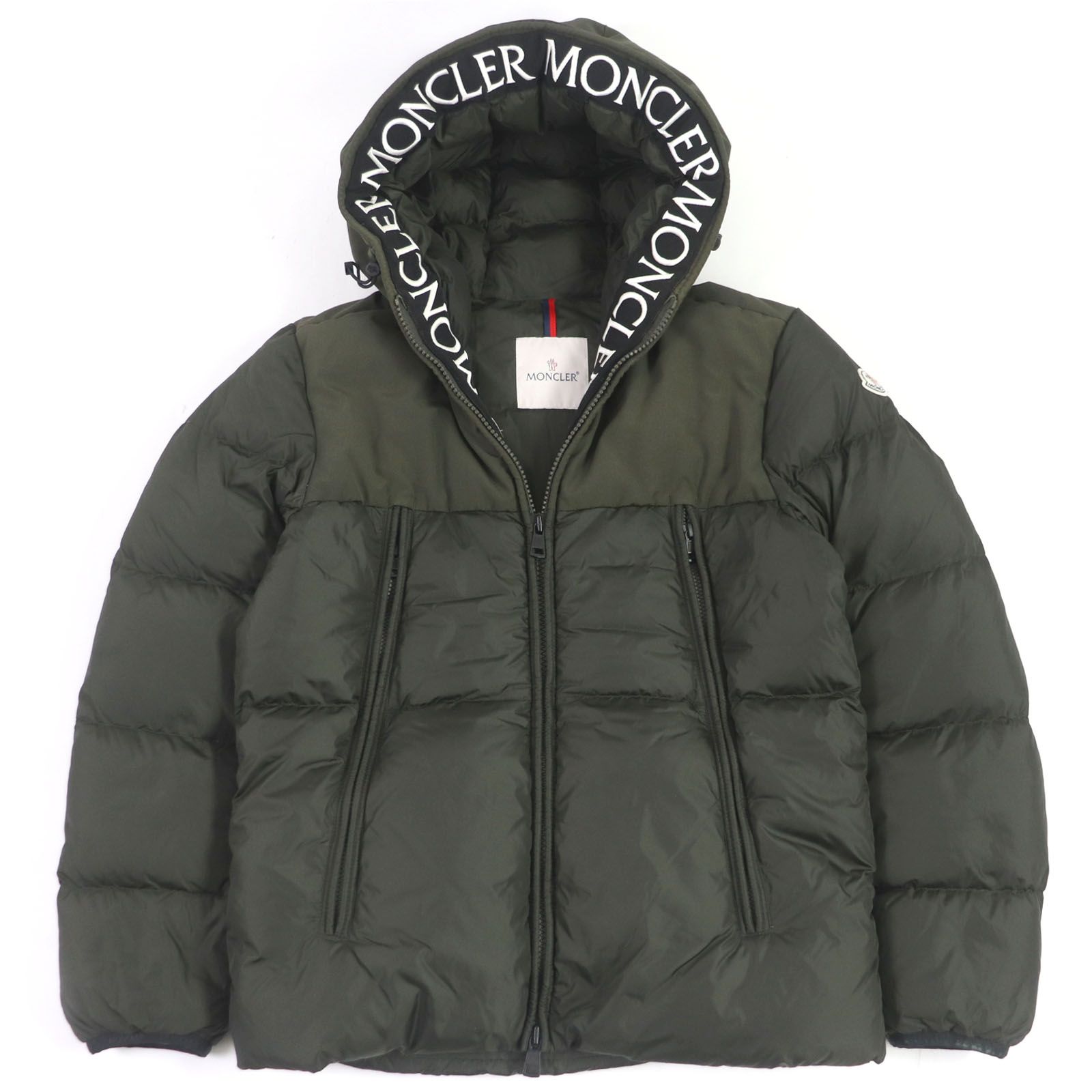 K*a様 MONCLER ロゴ　ワッペン　モンクラ　ダウンジャケット MONTC 良品□MONCLER モンクレール 18-19AW MONTCLA ロゴ刺繍 ロゴ
