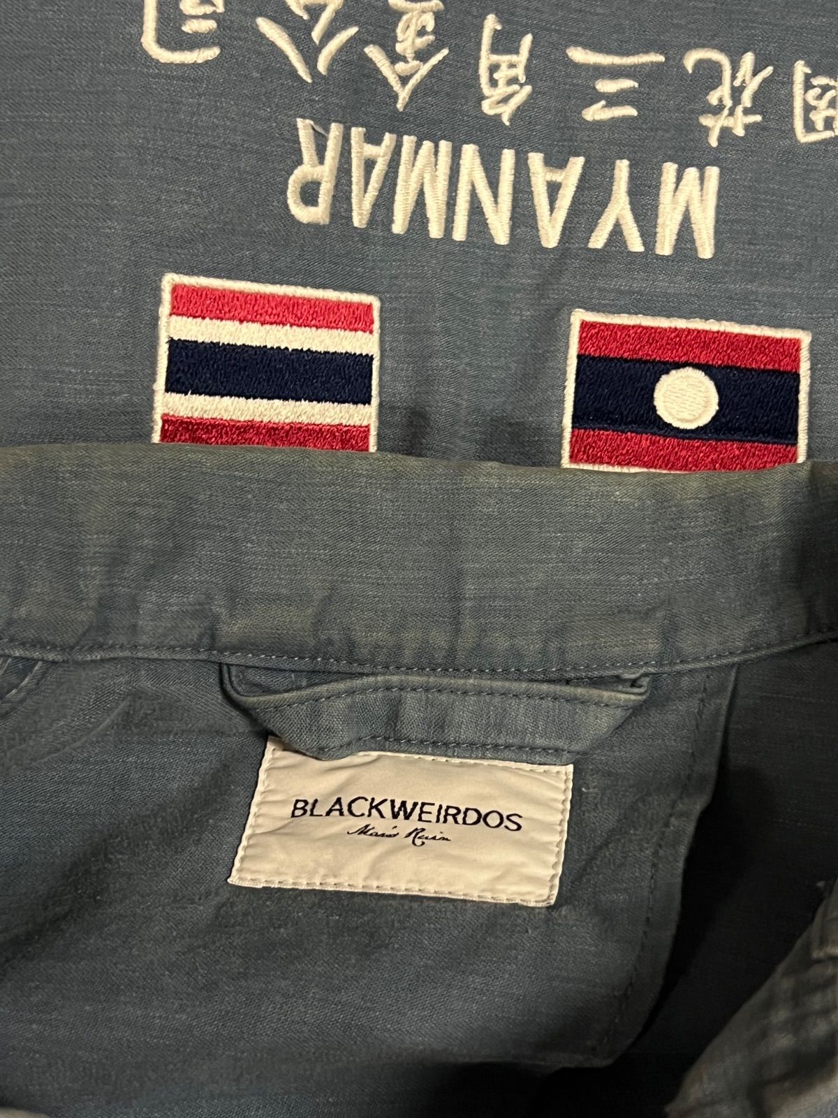 値下げ　BLACKWEIRDOS 18ss Fatigue Jacket 68.BLACK WEIRDOS 18ss Fatigue Jacket Lサイズ【併売品