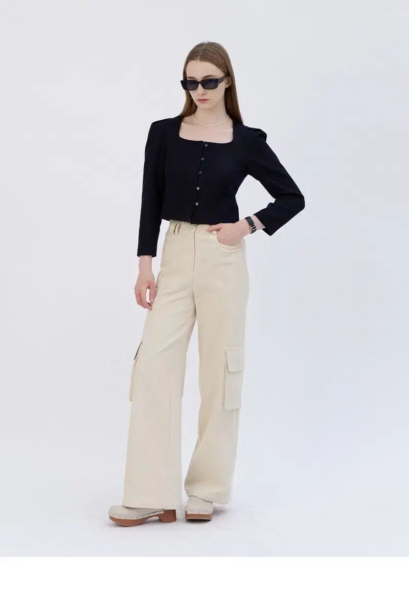 マロンエディション コーデュロイ カーゴパンツ