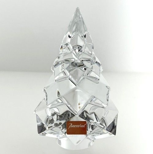 【新品未使用】バカラ ノエル クリスタルクリスマスツリー エンチャンティング Baccarat バカラ ノエル クリスマスツリー オブジェ クリスタル